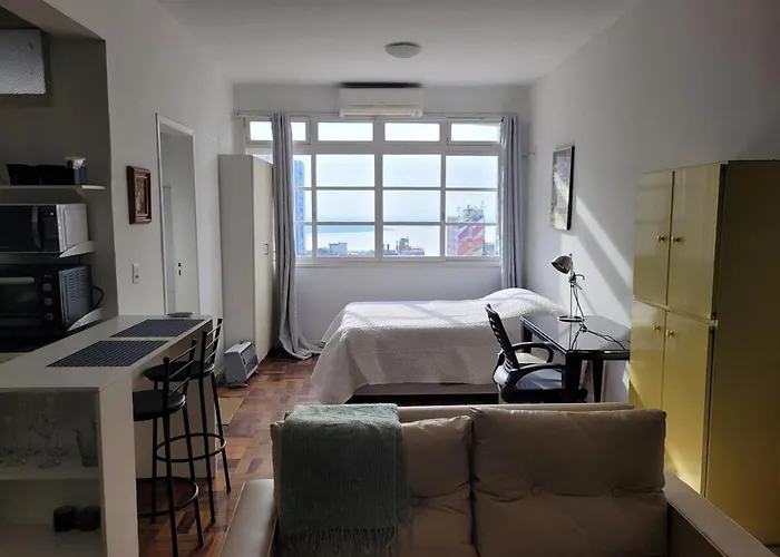 13 Andar, Studio, Centro, Vista Incrivel Guaíba Apartamento Porto Alegre