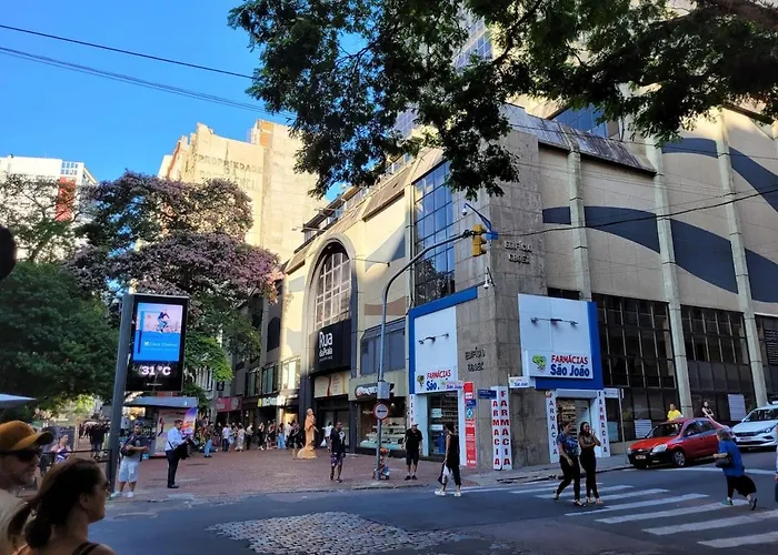 13 Andar, Studio, Centro, Vista Incrivel Guaíba Apartamento Porto Alegre