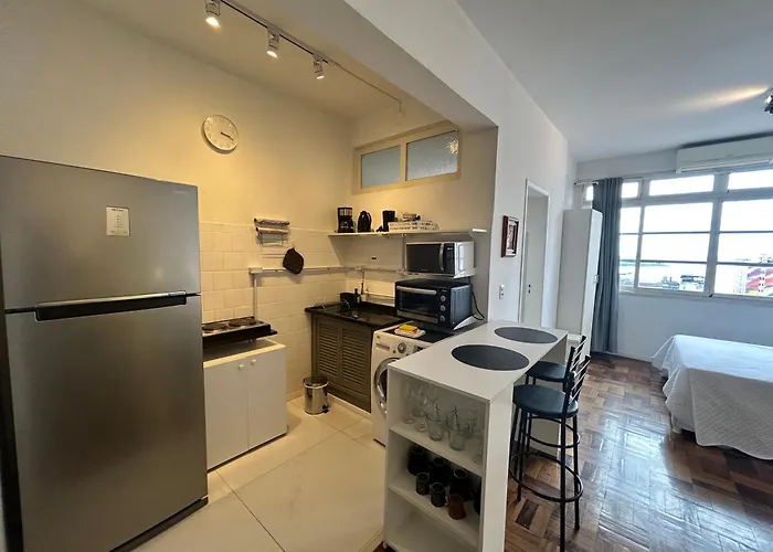 13 Andar, Studio, Centro, Vista Incrivel Guaíba Apartamento Porto Alegre